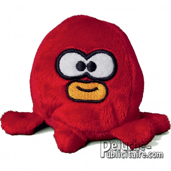 Buy red octopus plush 7cm. Personalized Plush Toy.