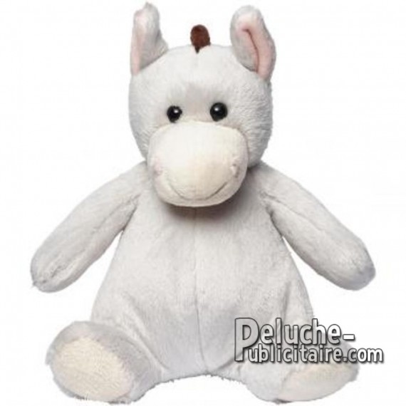 Buy Stuffed Donkey 25cm. Plush to customize.