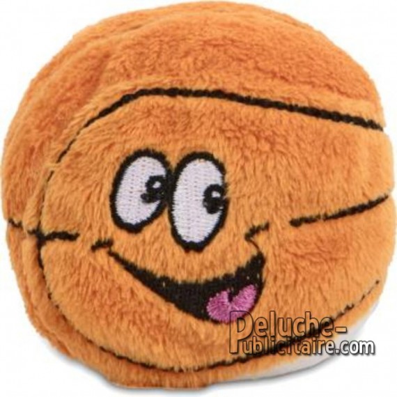 Achat Peluche Basket-Ball 7 cm. Peluche à Personnaliser.