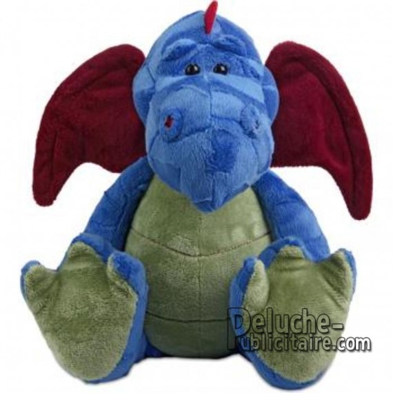 Buy multicolour dragon plush 33cm. Personalized Plush Toy.