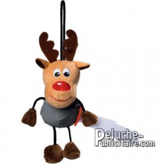 Buy Plush elk 15 cm. Plush to customize.
