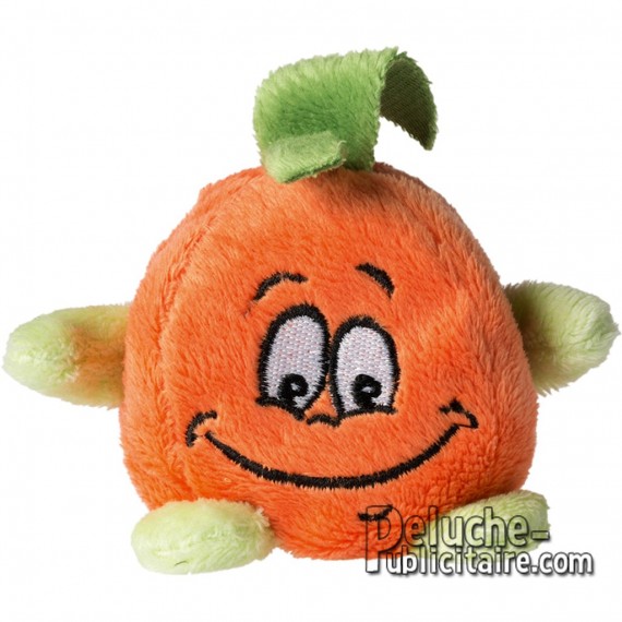 Purchase 70x70mm Orange Soft Toy. Plush to customize.