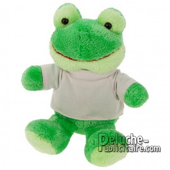 Purchase Frog Plush 16 cm. Frog Plush Toy to Personalize. Ref: 1174-XP