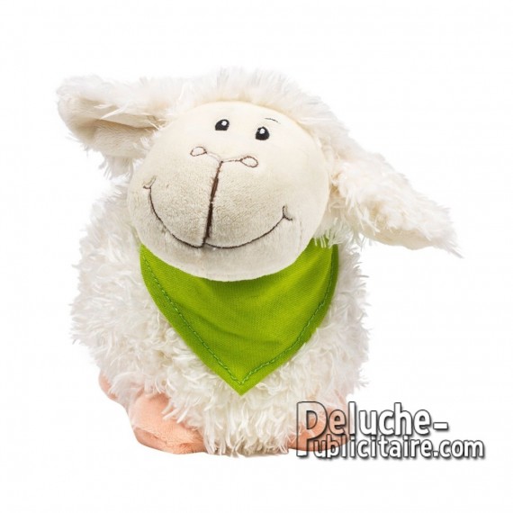 Achat Peluche Moutons 23 cm. Peluche Publicitaire Moutons à Personnaliser. Ref:XP-1175