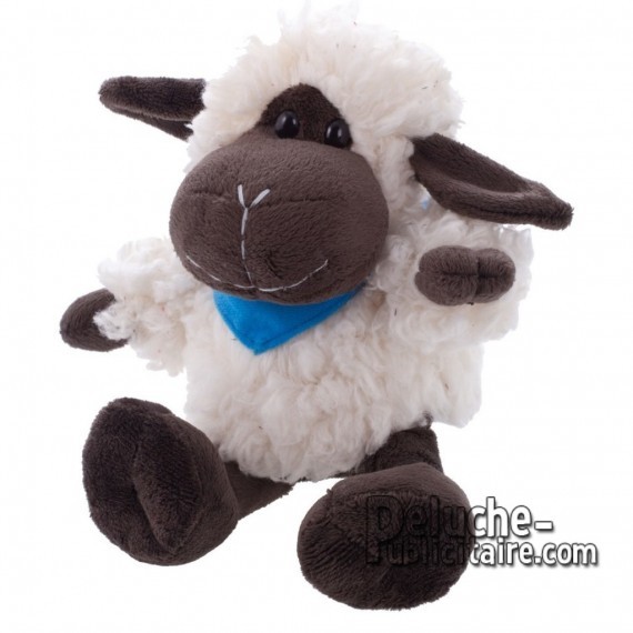 Achat Peluche Moutons 15 cm. Peluche Publicitaire Moutons à Personnaliser. Ref:XP-1180