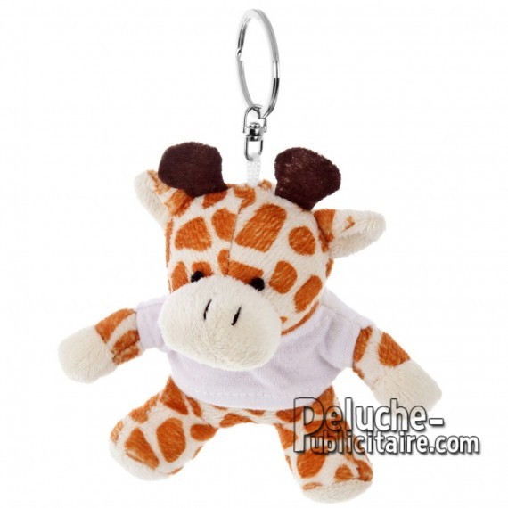 Buy Plush Keychain Giraffe 10 cm. Advertising Plush Giraffe Personalized. Ref: 1186-XP