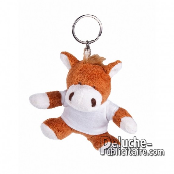 Buy Plush Keychain Horse 10 cm. Plush Advertising Horse to Personalize. Ref: XP-1190