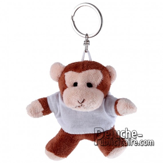 Buy Plush Keychain Monkey 10 cm. Monkey plush toy to personalize. Ref: 1195-XP