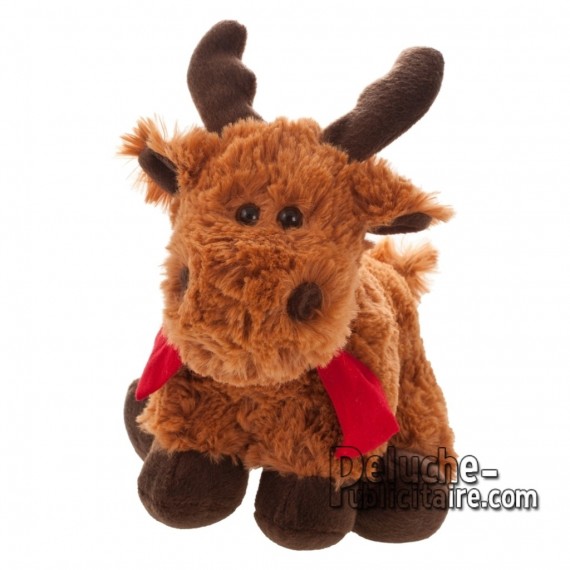 Purchase Reindeer Plush 20 cm. Reindeer Plush Toy to Personalize. Ref: XP-1218