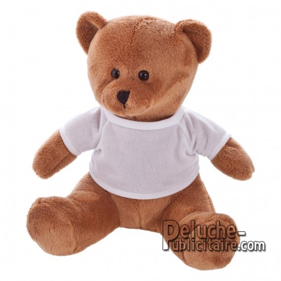 Purchase Bear Plush 19 cm. Plush Advertising Bear to Personalize. Ref: 1224-XP