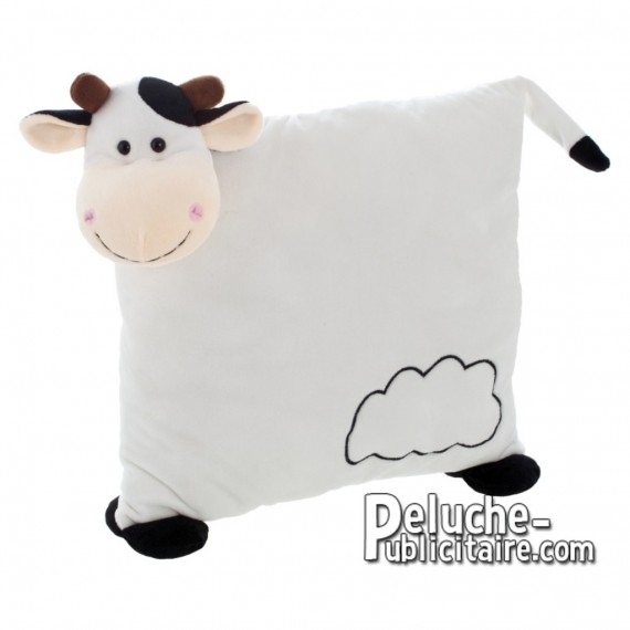 Buy Plush pillow cow 30 cm. Plush Advertising Cow Pillow Personalized. Ref: 1227-XP