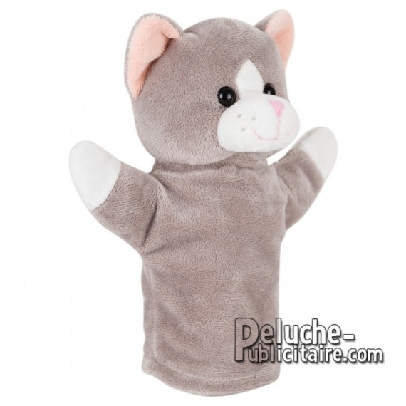 Purchase Stuffed cat Marionette 23 cm. Plush Advertising Cat Marionette Personalized. Ref: 1232-XP
