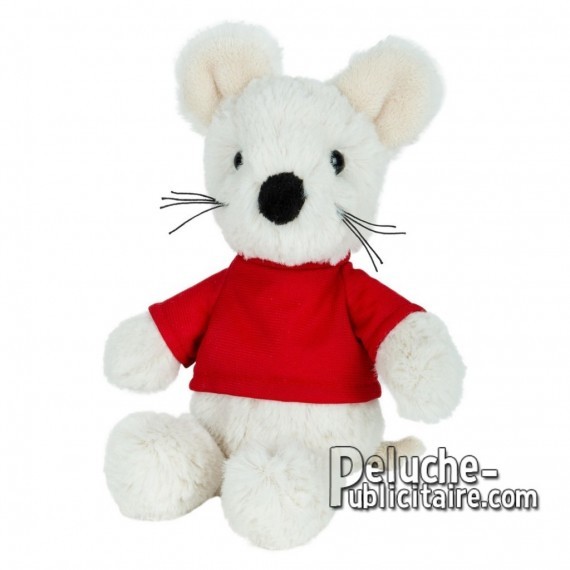 white mouse plush