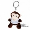 Buy Plush Keychain monkey 8 cm. Plush Advertising Monkey to Personalize. Ref: XP-1246