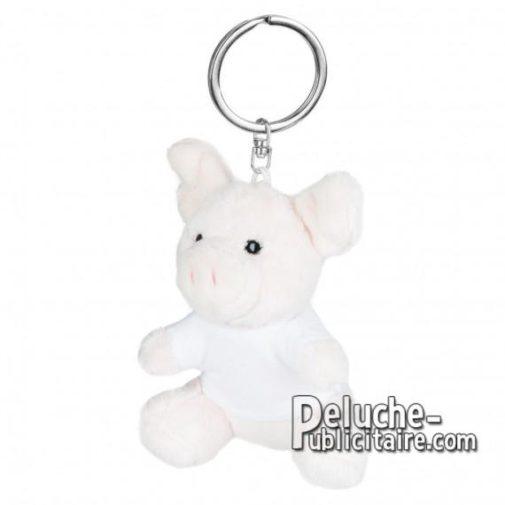 Buy Plush Keychain pig 8 cm. Advertising plush pig to Customize. Ref: XP-1252