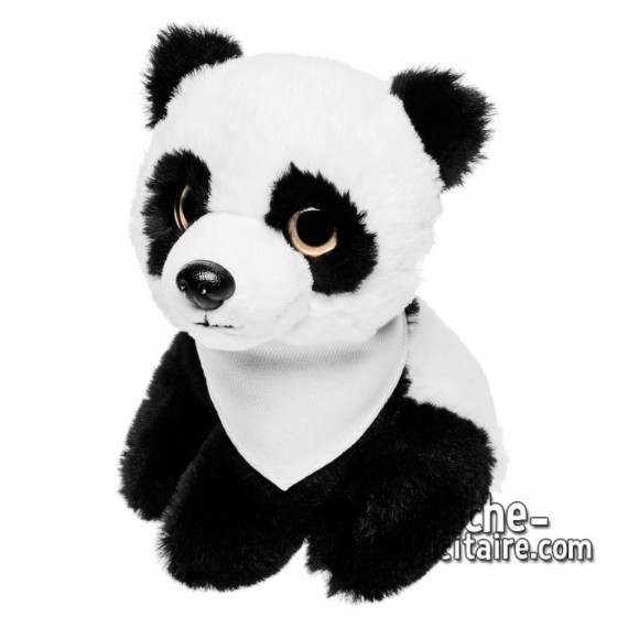 Achat Peluche panda 14 cm. Peluche Publicitaire panda à Personnaliser. Ref:XP-1258