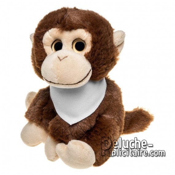 Buy Plush monkey 14 cm. Plush Advertising Monkey to Personalize. Ref: 1262-XP