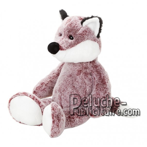 Achat peluche renard marron 36cm. Peluche personnalisée.