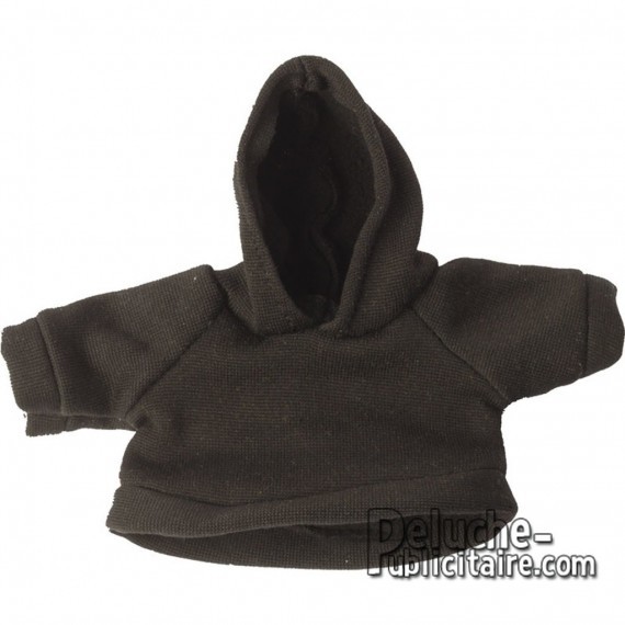 Plush Hoodie for Size M plush. Personalizable accessory.