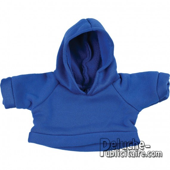 Plush Hoodie for Size S plush. Personalizable accessory.