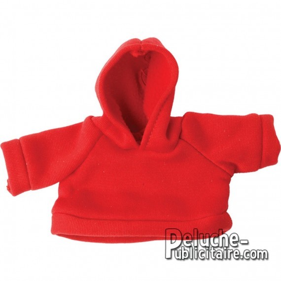 Plush Hoodie for Size S plush. Personalizable accessory.