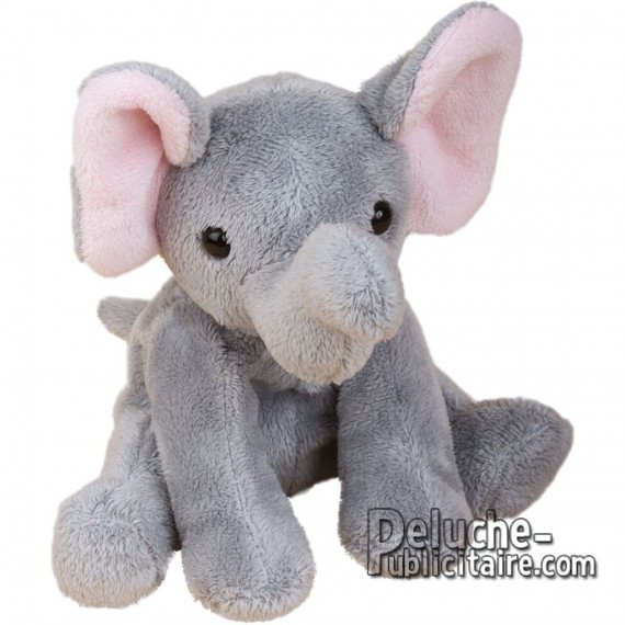 Buy Elephant Plush 15 cm. Plush to customize.