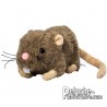 Buy Plush Rat 15 cm. Plush to customize.