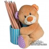 Pencil holder bear teddy bear to customize.