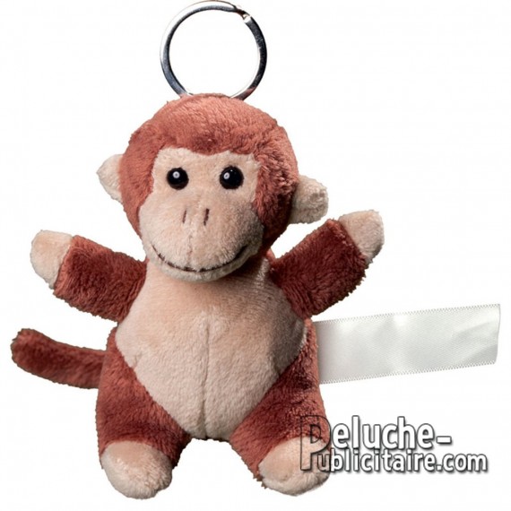Buy Keychain Plush Monkey Size 10 cm.