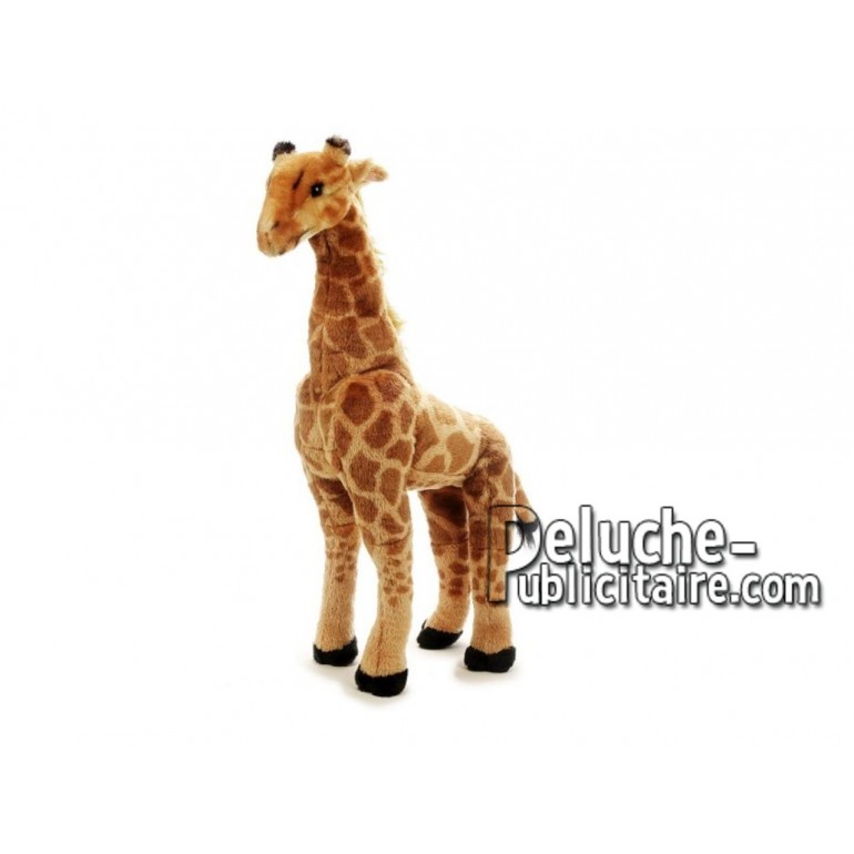 Achat peluche girafe marron 64cm. Peluche personnalisée.