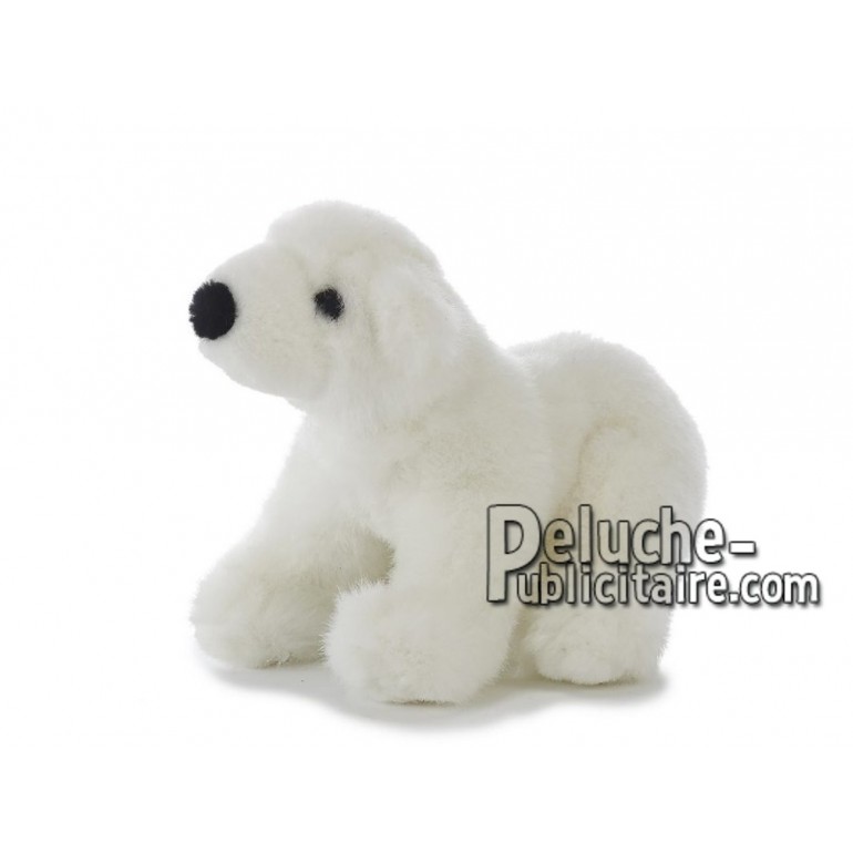 Achat peluche ours polaire blanc 20cm. Peluche personnalisée.