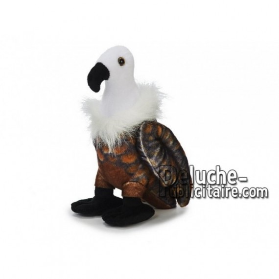 Achat peluche vautour marron 25cm. Peluche personnalisée.