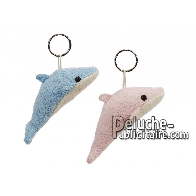 Buy blue dolphin keychain 8cm. Personalized Plush Toy.