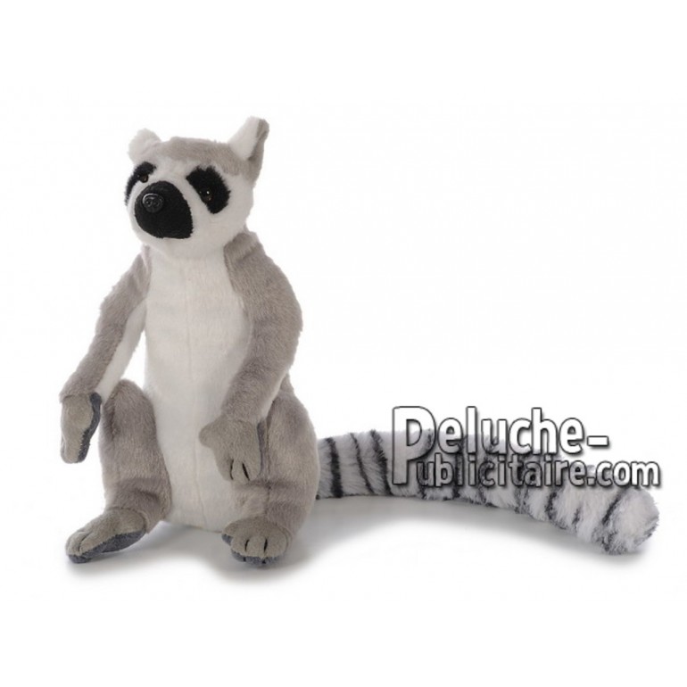 Buy multicolored lemur plush 21cm. Personalized Plush Toy.