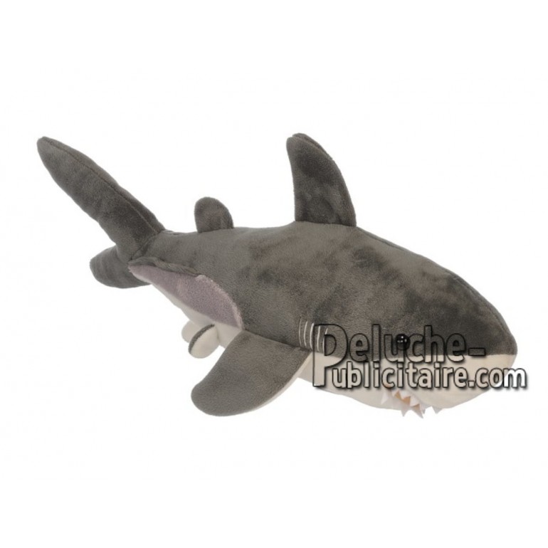 Achat peluche requin multicolore 45cm. Peluche personnalisée.