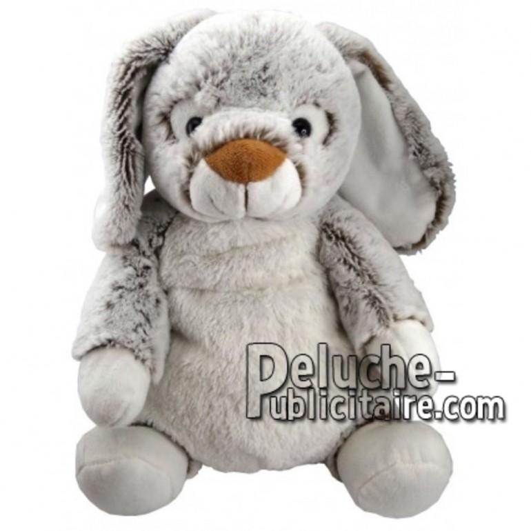 Buy Grey rabbit plush 30cm. Personalized Plush Toy.