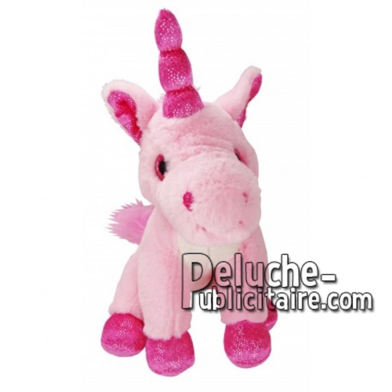 Buy pink unicorn plush 30cm. Personalized Plush Toy.