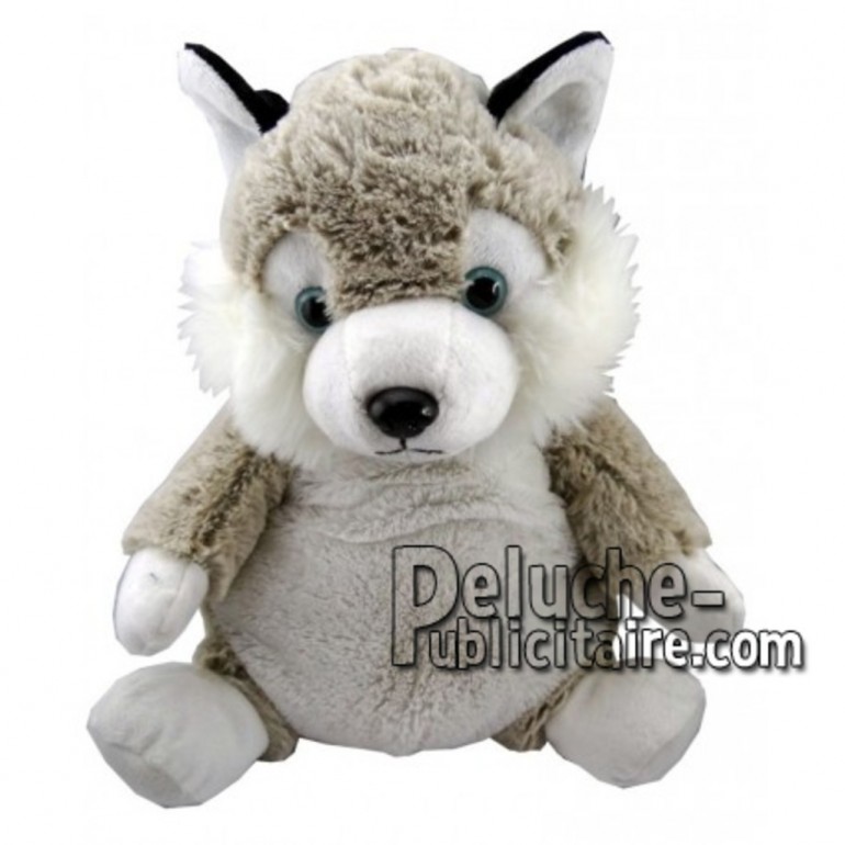 Buy White husky dog plush 30cm. Personalized Plush Toy.