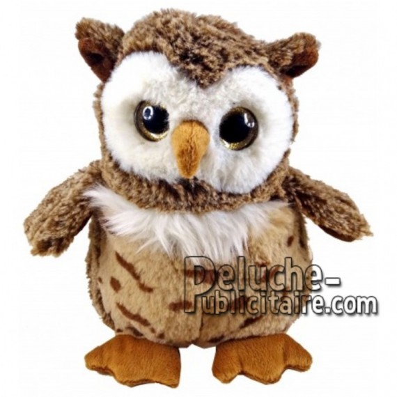 Buy Brown owl plush 30cm. Personalized Plush Toy.