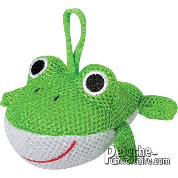 Buy Animals Sponge Frog 13 cm. Plush to customize.