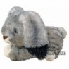 Buy Grey lying rabbit plush 12cm. Personalized Plush Toy.