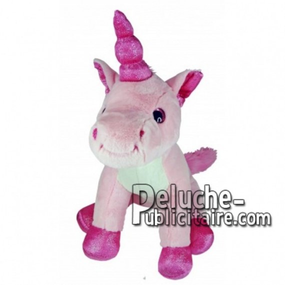 Buy pink unicorn plush 30cm. Personalized Plush Toy.