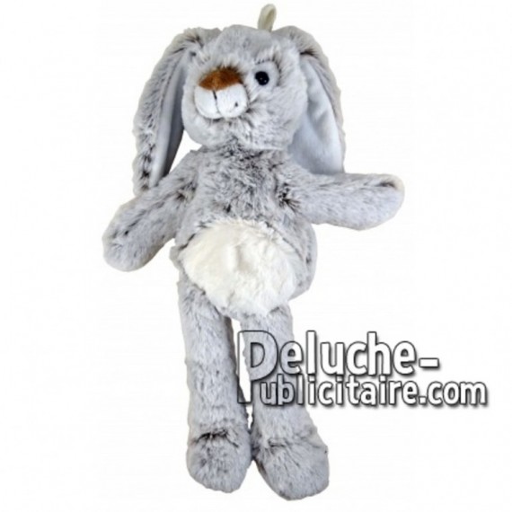 Buy Grey rabbit plush 35cm. Personalized Plush Toy.