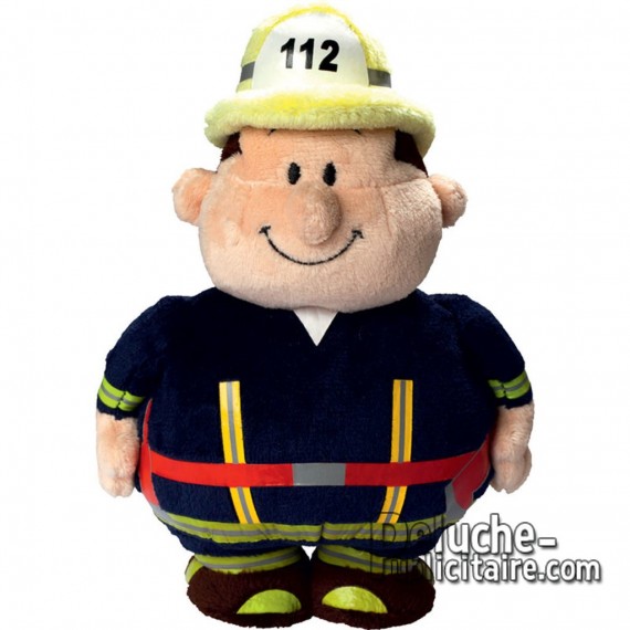 Purchase Stuffed Mr. Bert Fireman 18 cm. Plush to customize.