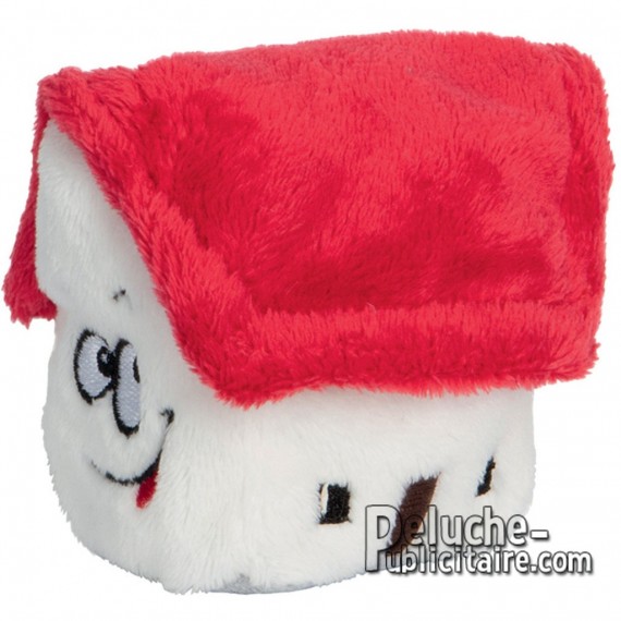 Purchase Homemade Plush Red Roof 7 cm. Plush to customize.