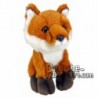 Buy Brown fox plush 18cm. Personalized Plush Toy.