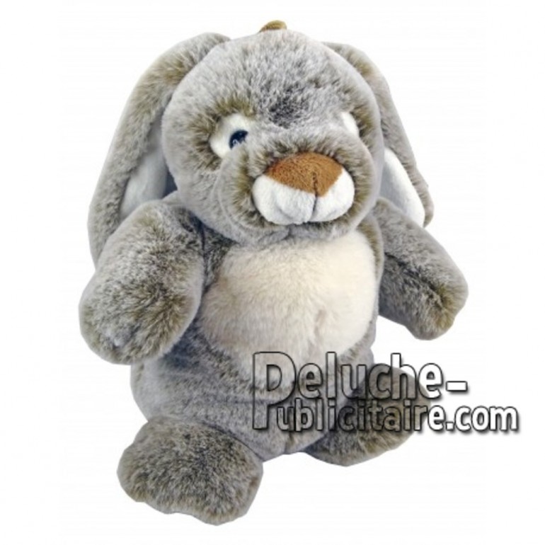 Buy Grey rabbit plush 25cm. Personalized Plush Toy.