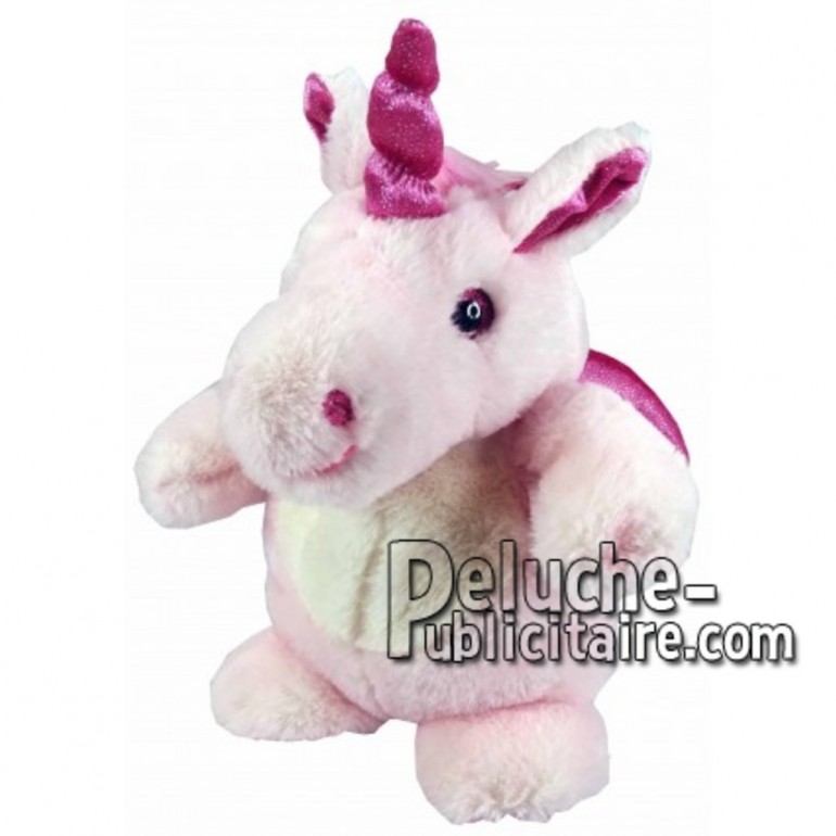 Buy pink unicorn plush 25cm. Personalized Plush Toy.