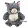 Buy Grey cat plush 25cm. Personalized Plush Toy.