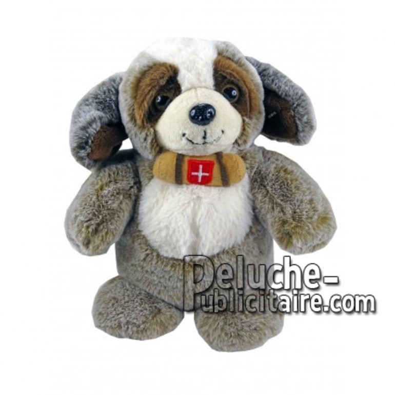 Buy Brown st bernard dog plush 25cm. Personalized Plush Toy.